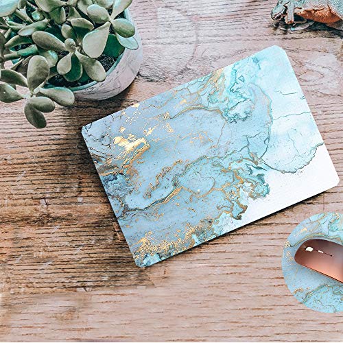 Capa para MacBook Air de 13 polegadas, capa rígida Arike Snap On fina com capa para teclado e suport