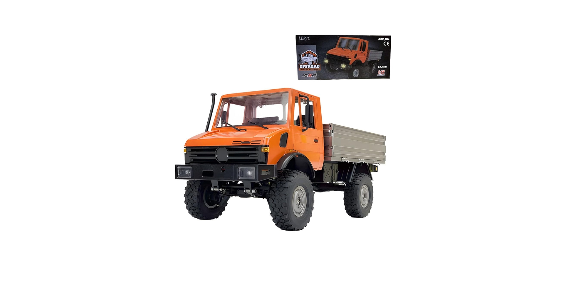 Amazon.com: KAROYD RC Unimog Army (USSR) Truck LD-1201 1/12