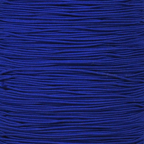 West Coast Paracord Bungee Elastic Nylon Shock Cord (1/32 Inch x 25 Feet, Royal Blue)