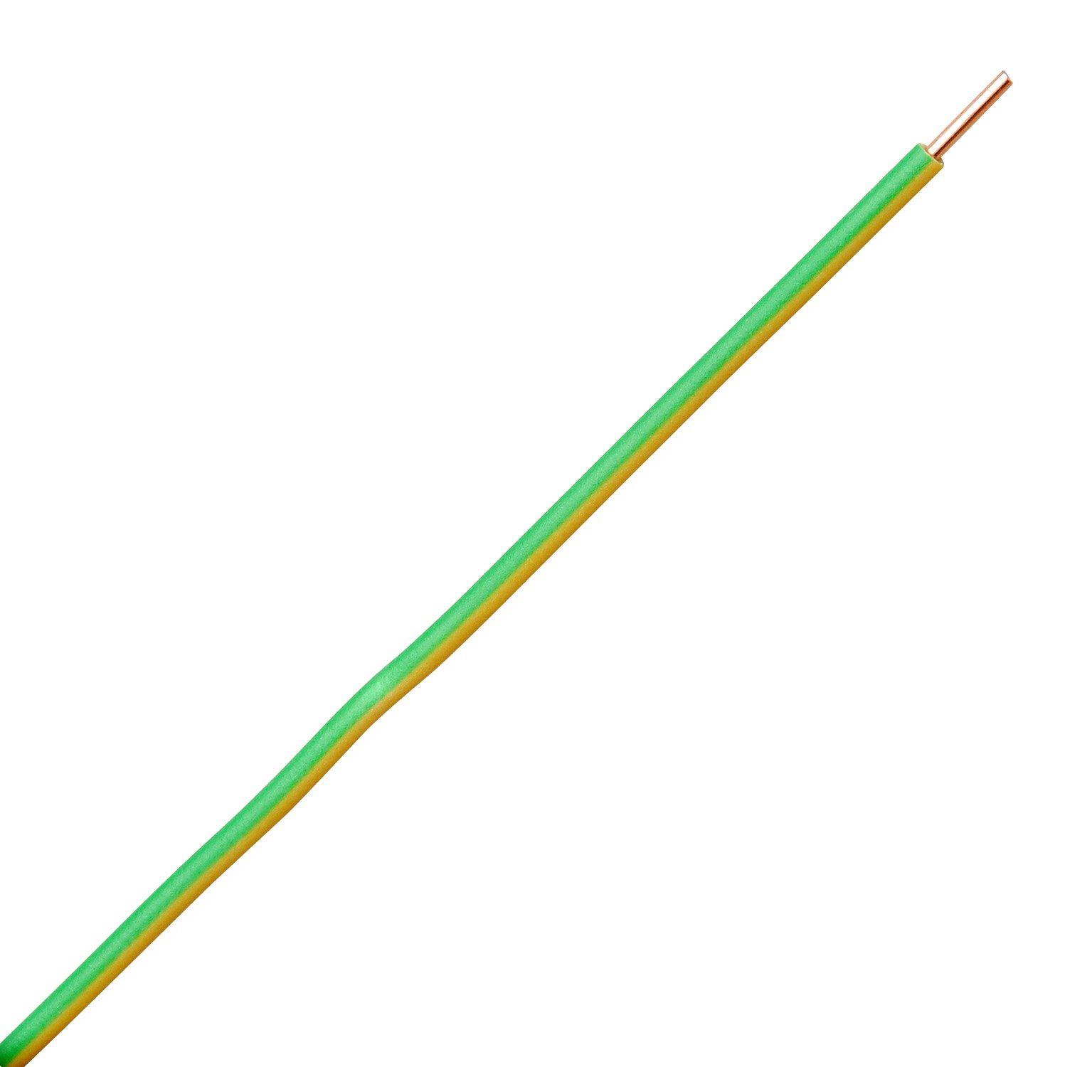 Kopp 154725002 Aderleitung H07 VU, 1 x 1.5 mm², 25 m, grün/gelb