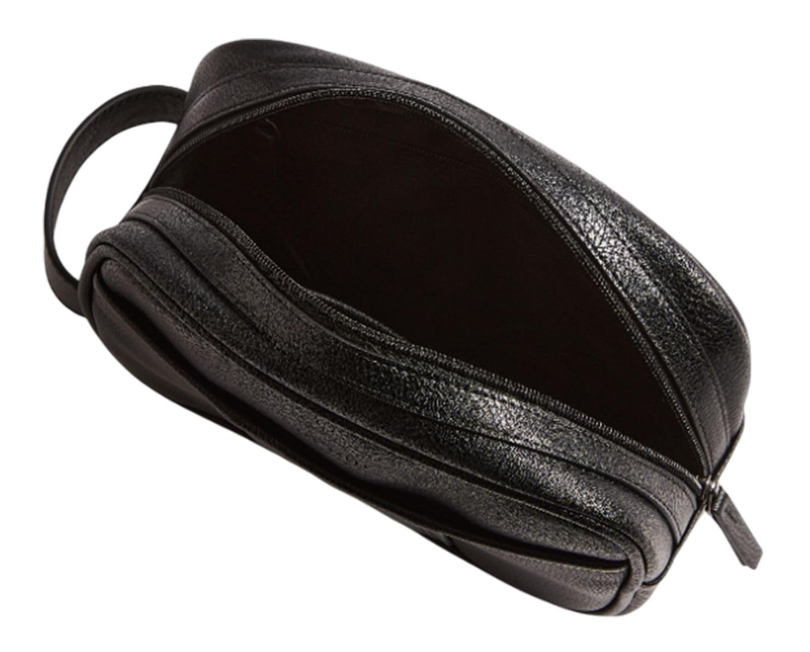 Ted Baker borsa da toilette Keilab Stripe PU Washbag Black nero