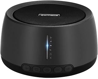 Sound Machine for Baby Sleeping, Exmate Noise Machine for Office Privacy with 30 Non-Looping HiFi Soothing Sound, Memory Function and Timer Sound Machine for Adult Kid Home Office Travel