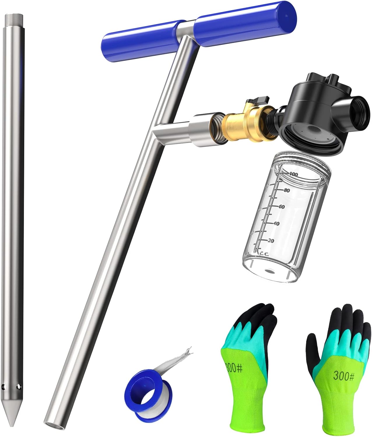 Eazy2hD Root Feeder, Tree Watering Spike with Fertilizer Bottle