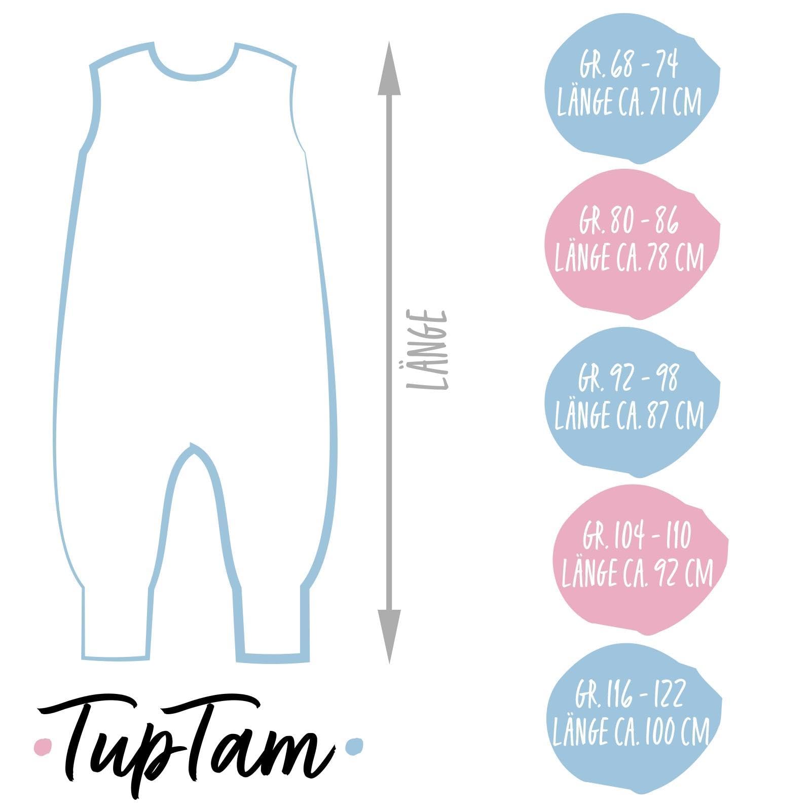 TupTam Baby Sommerschlafsack mit Beinen – 0,5 TOG, OEKO-TEX