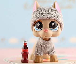 LPS Cocker Spaniel LPS Collie LPS Great Dane LPS Dachshund LPS Husky Puppy LPS Shorthair Cat Kitten LPS Deer Collection Figure with Accessories Lot Kids Boys Girls Gift Set (lps great dane 1647)