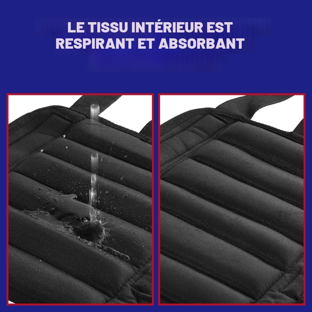 Lot de 2 poids de poignet réglables, poids amovibles pour poignet et cheville pour homme et femme, pour le fitness, la marche, le jogging, l'entraînement, la course à pied