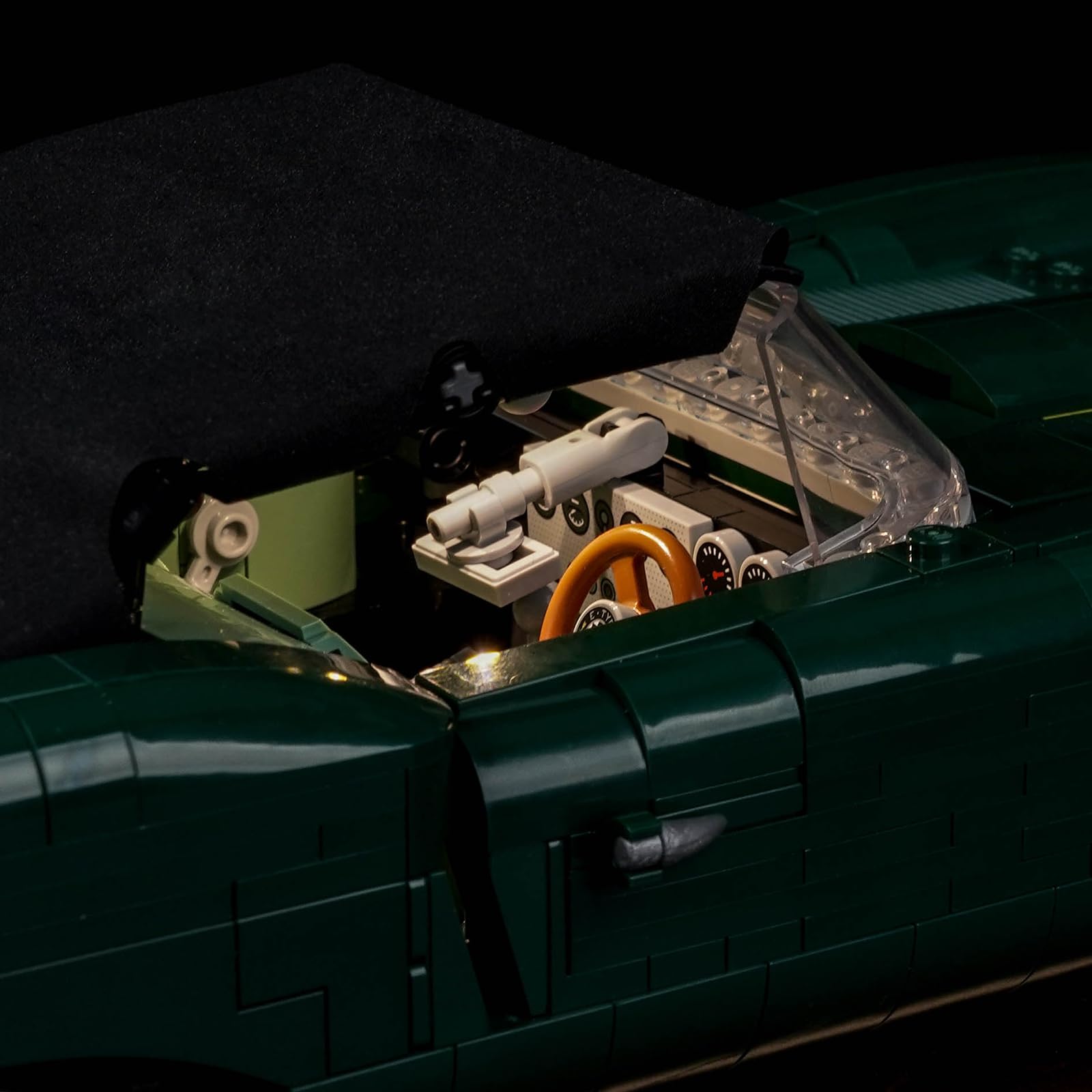 BrickBling Fernbedienung Licht-Kit Kompatibel mit Lego 11381 Jaguar E-Type