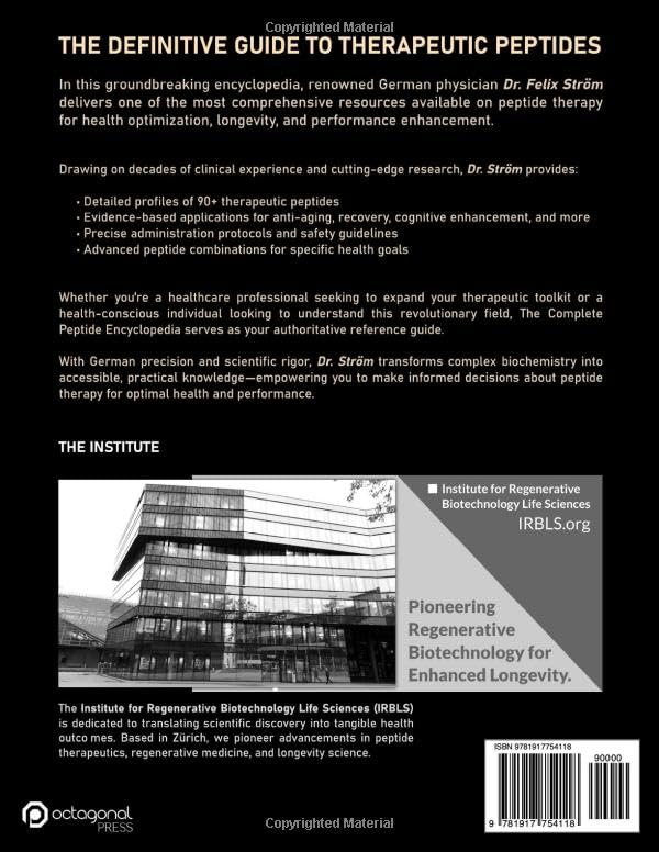 PEPTIDES - The Complete Peptide Encyclopedia: A Physician's Guide to Health Optimization (The Peptide Book Collection Series) - Image 2