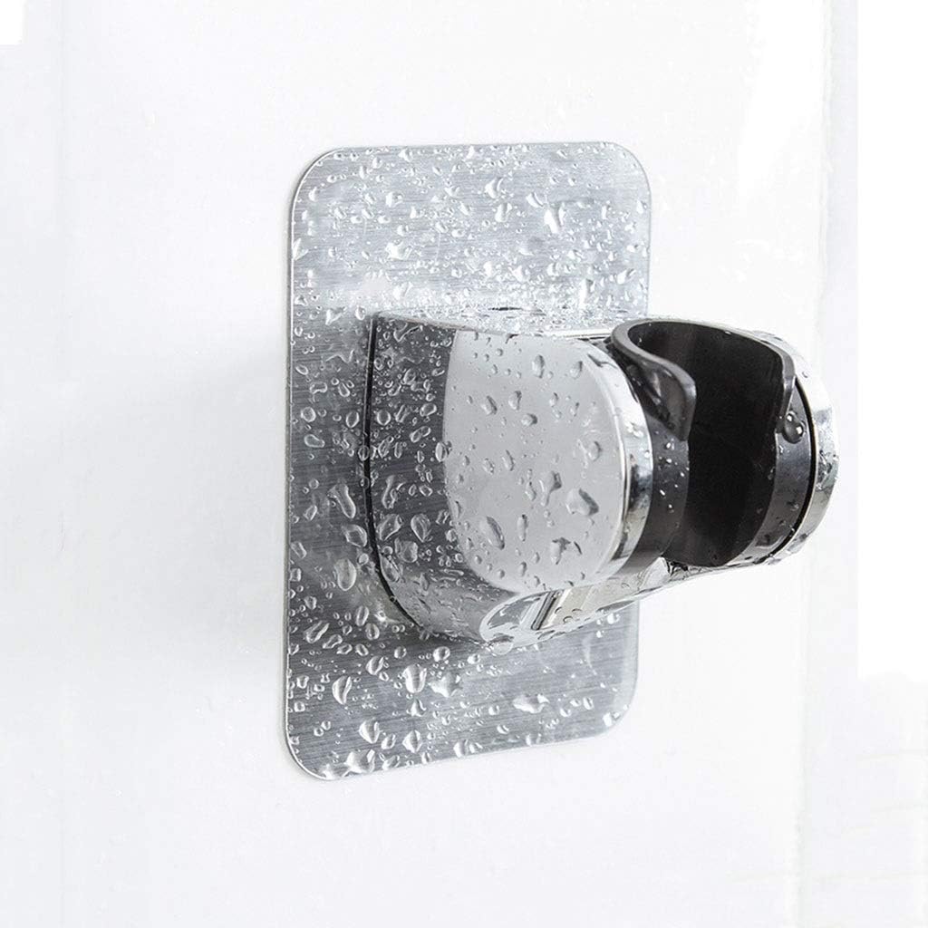 New Adjustable Self-Adhesive Handheld Suction Shower Holder Up Chrome Polished Wall Mounted Bathroom