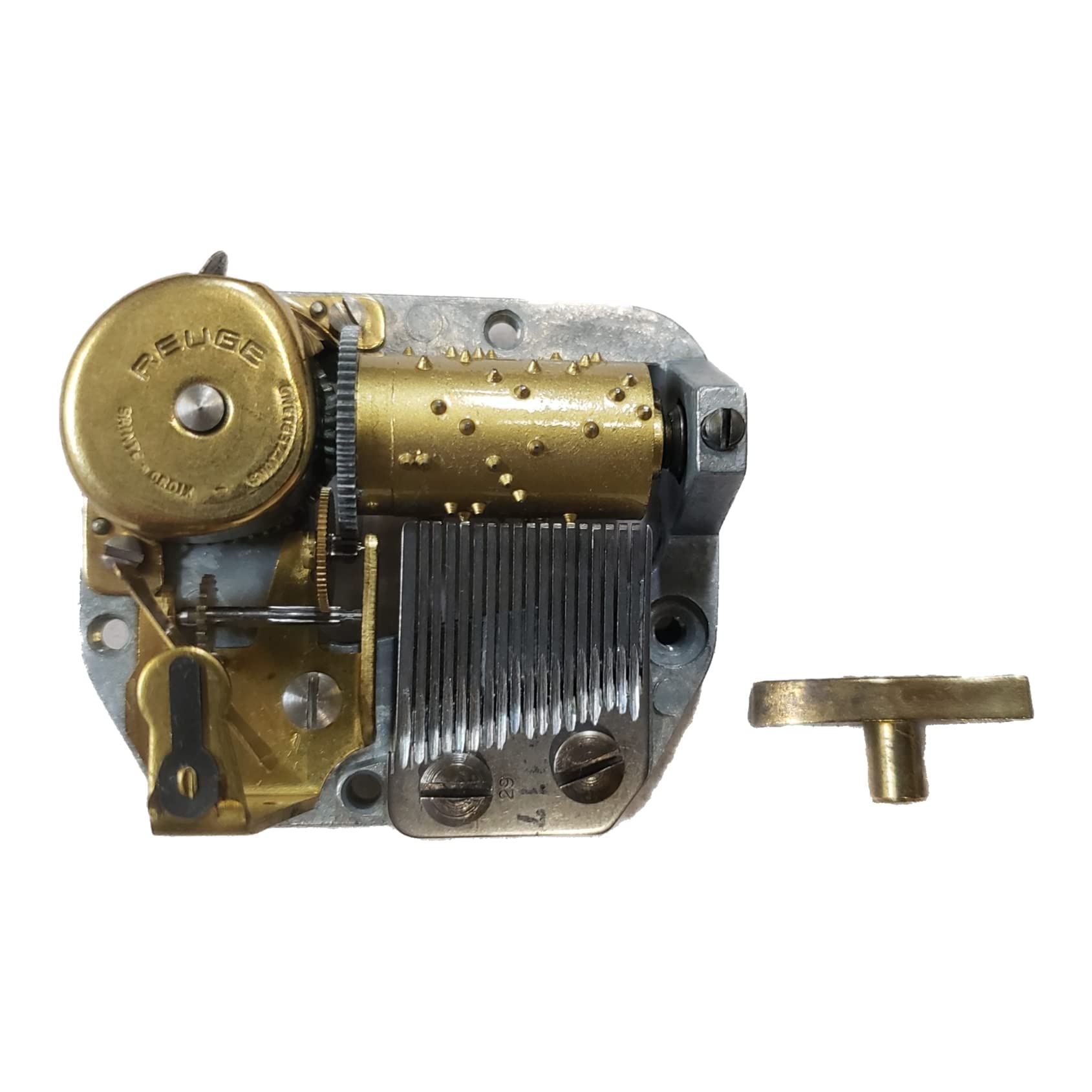 Reuge Music 手巻き音楽ボックス 221s 2237 Reuge Music 手巻き音楽ボックス 221s 2237 Reuge Music 手巻き音楽