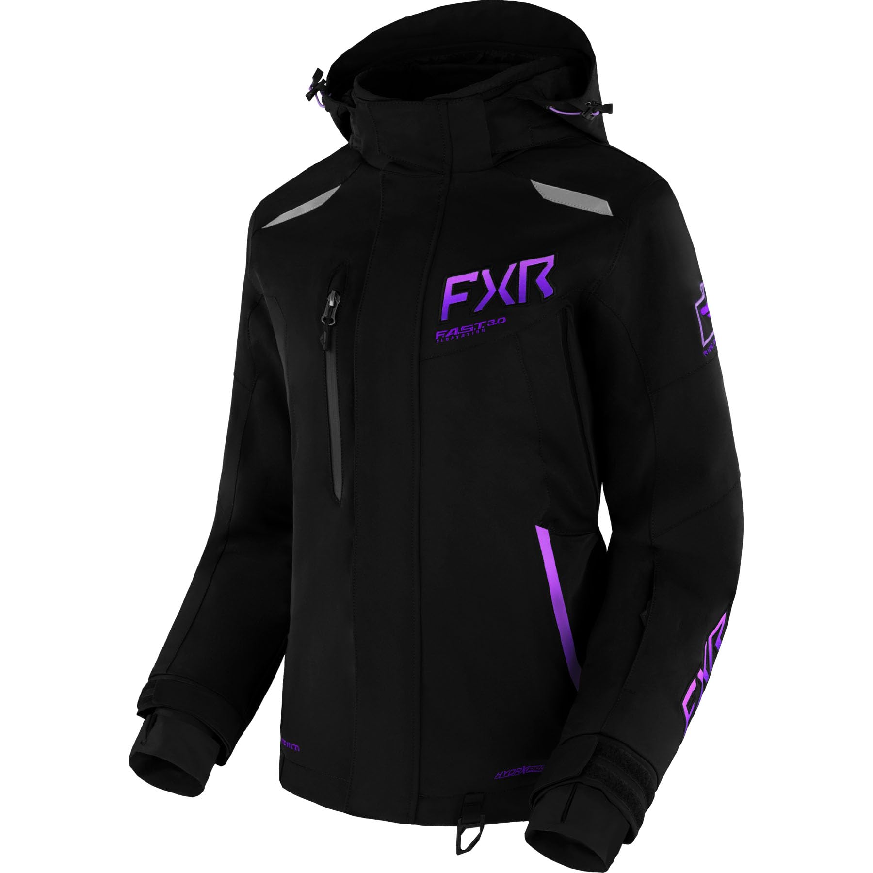 FXR Women's Renegade FX Jacket 2025 (Black/Purple Fade - 12)