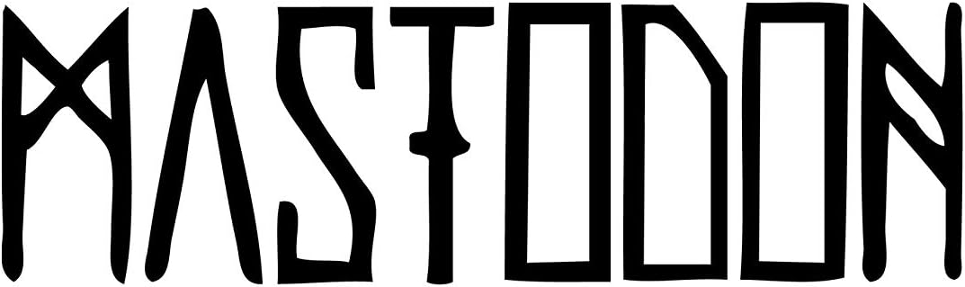 SSTS PrintsMastodon Decal Sticker by SSTS Prints