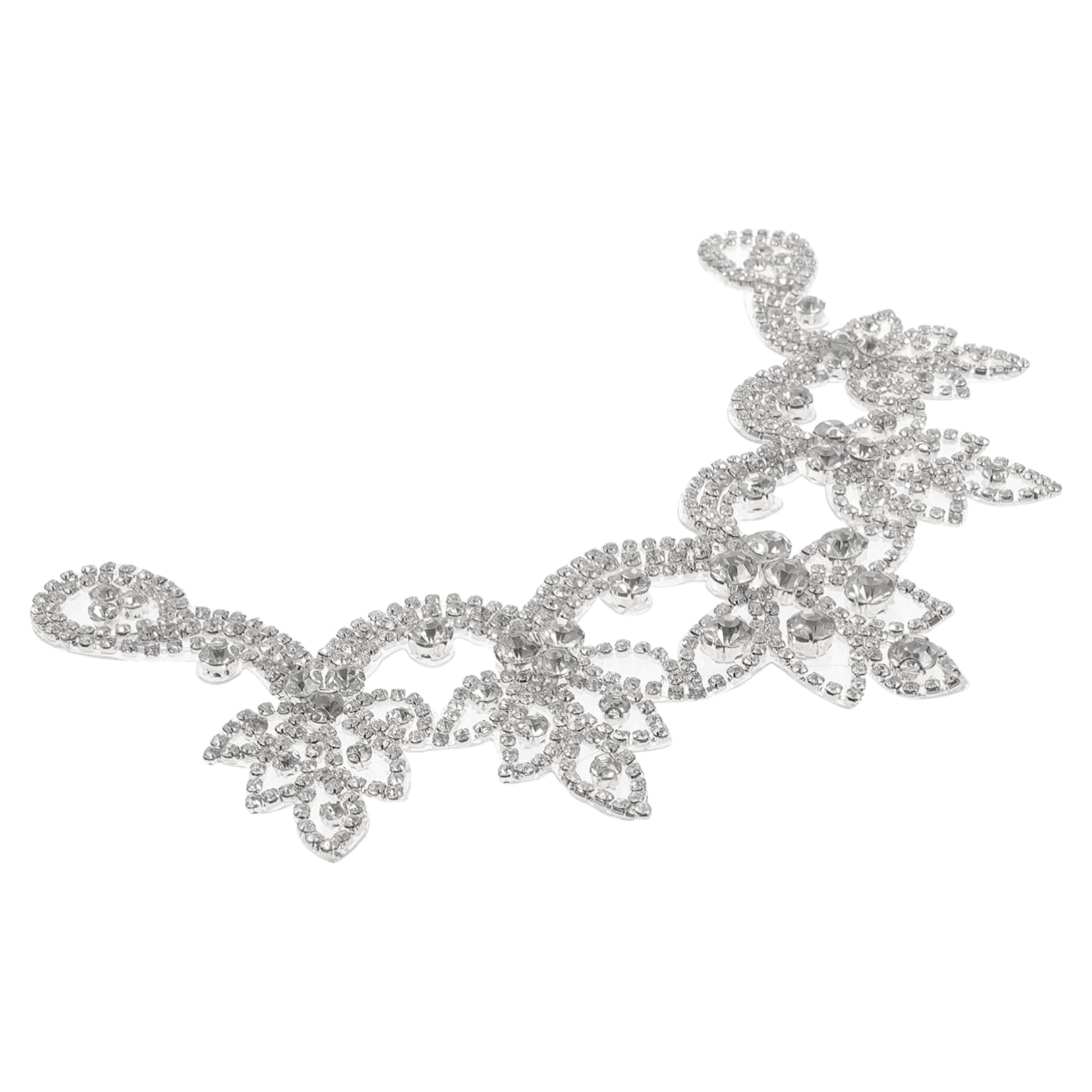 STOBOK 3pezzi Rhinestones Patch Per Abbigliamento e Scarpe Applicazione Termoadesiva Glitter Per Riparazione e Decorazione Per e Accessori