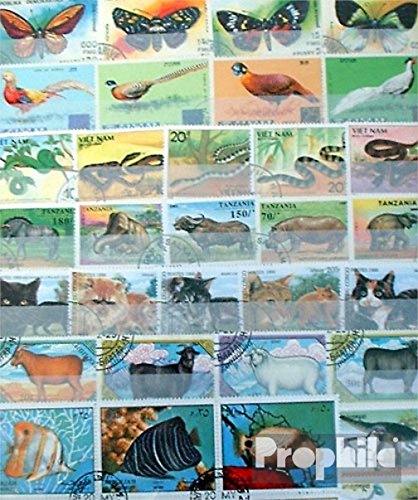 Motives 250 Divers Animaux Timbres (Timbres Pour Les