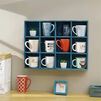 Amazon｜HOHOUNCSY 木製 壁掛け棚 壁掛けディスプレイ 壁掛け