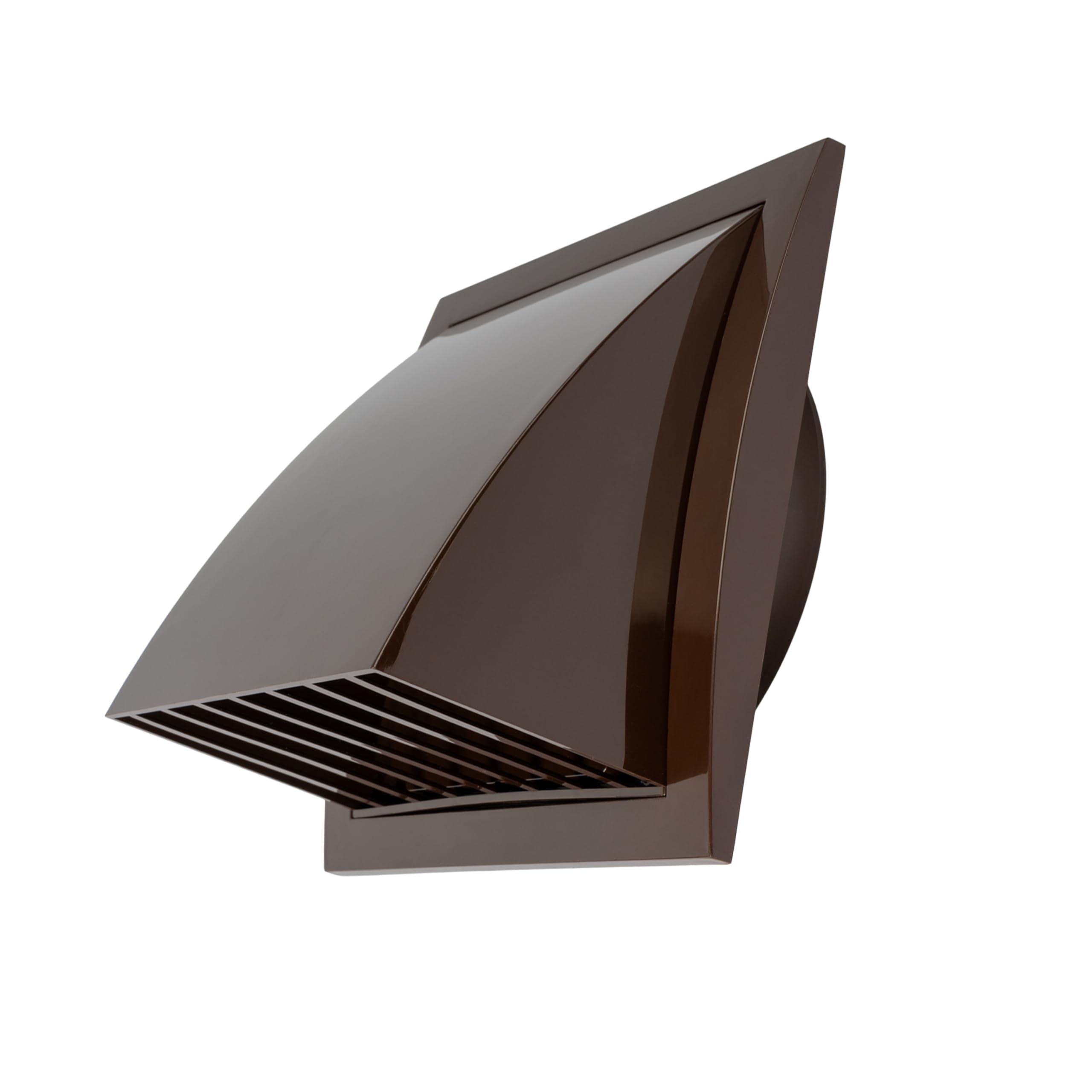 Vent Systems Marrón Ø150mm Cubierta de escape grande - Campana de secado - Campana de ventilador - Campana de ventilación - Válvula de retención - Rejilla de ventilación de campana de salida