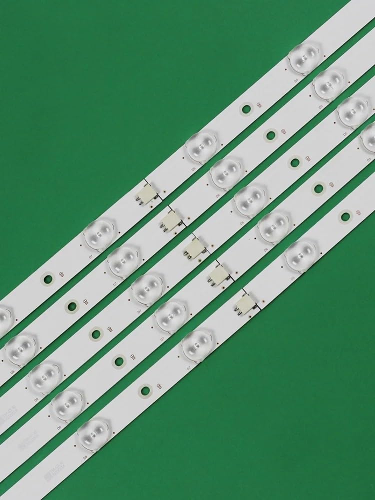 Striscia di retroilluminazione a LED for 12 lampade Compatibile for Philips TV 43" LB43014 V0_00 TPT430U3 EQLSJA.G 43PUS6501 43PUS6101 43PUS6201 43PUS7202 43PUH6101