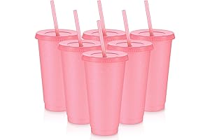 Charming 6-Piece Pink Tumblers: The Perfect Party Essential for Unforgettable Gatherings