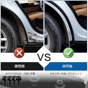 Amazon | タッピングネジ 車用六角頭ネジ ワッシャー付き 20個