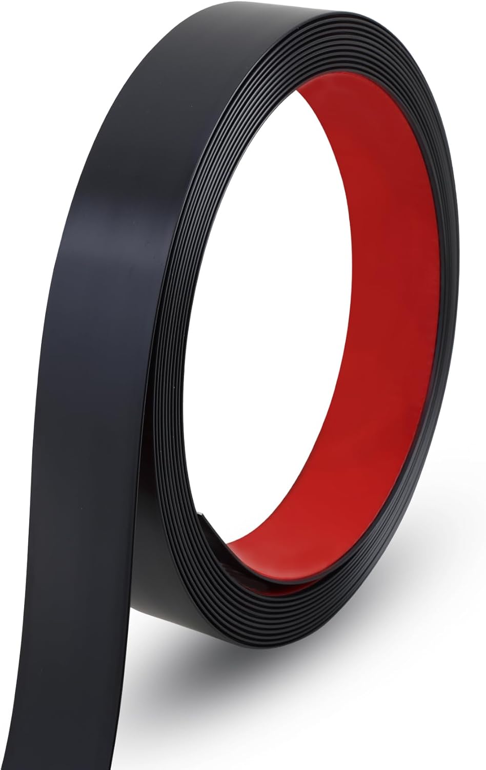 Gaahing 196.8" x 1" Matte Black Molding & Wall Trim, Flexible Peel and Stick Decorative Strip for Tile, Mirror, Ceiling, Floor, Panel, Cabinet