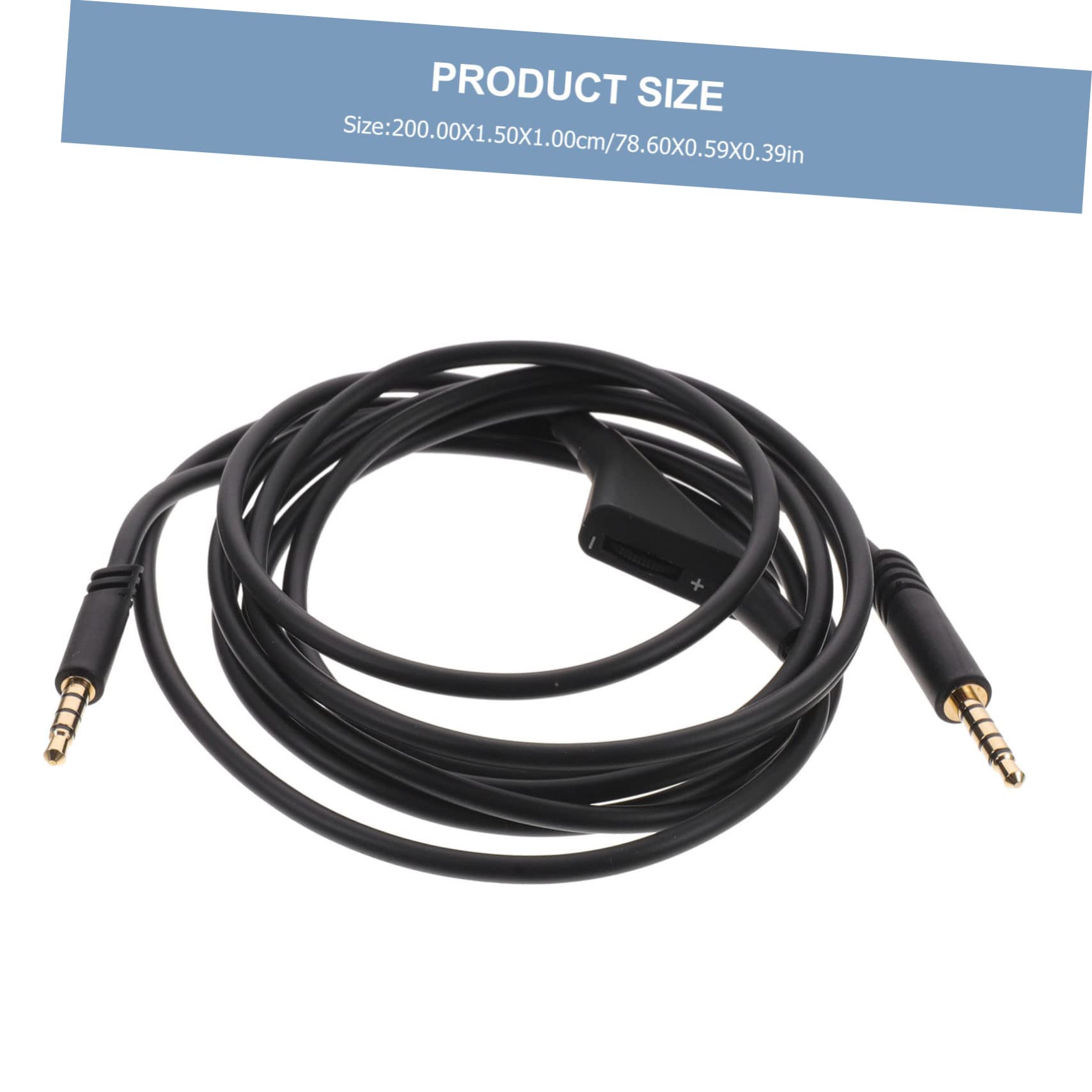 jojofuny 5pièces Câble Audio De Remplacement Pour Écouteurs Compatible Avec Suffisante Du Bruit Et Pratique Avec Connecteur