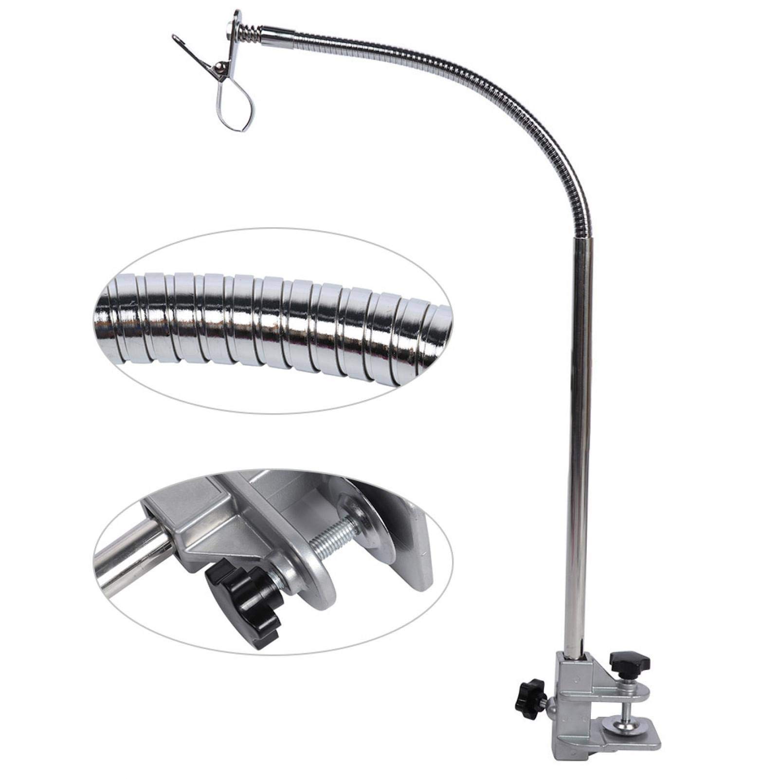 Haartrockner-Ständerhalter, Hundetierpflegetisch, 360 ° Verstellbarer Flexibler Schlauchhalter für den dritten Arm, Hundezubehör Badzubehör