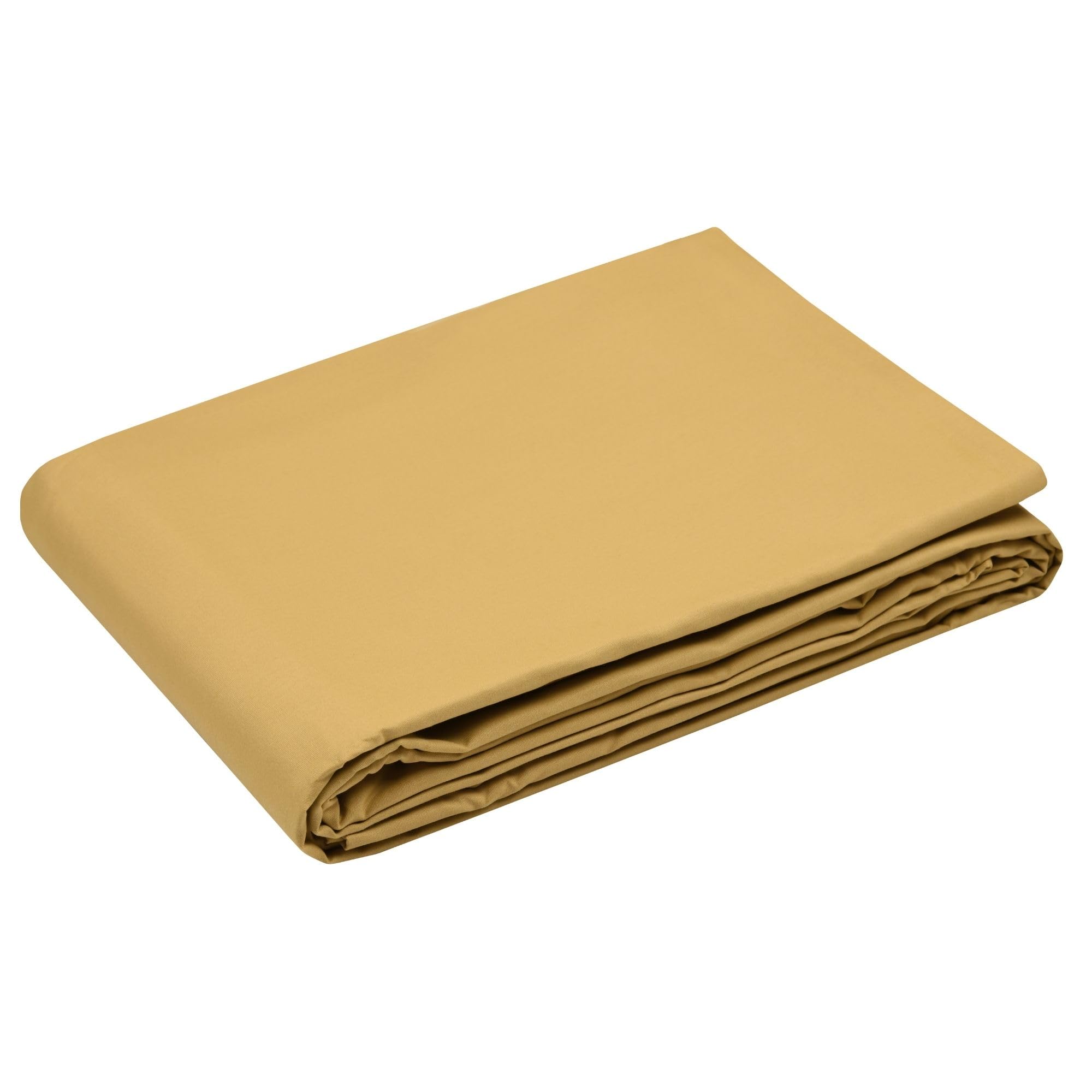 Funda nórdica mostaza de algodón STOF 240x220 para renovar el estilo acogedor de tu cama doble