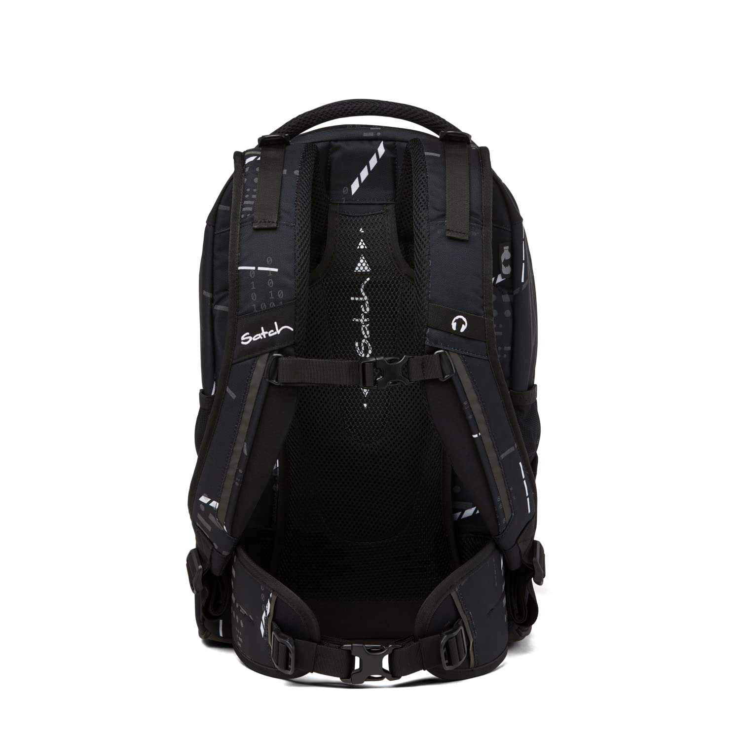 Satch Pack Pencil Slider Light Edition Schulrucksack Set 3tlg. mit Sportbeutel (Ninja Matrix)