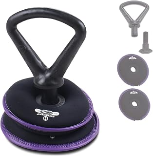 HYPERWEAR Soft Adjustable Kettlebell 9kg | Kettlebell with adjustable weight | Premium quality for gym, fitness and crossfit
