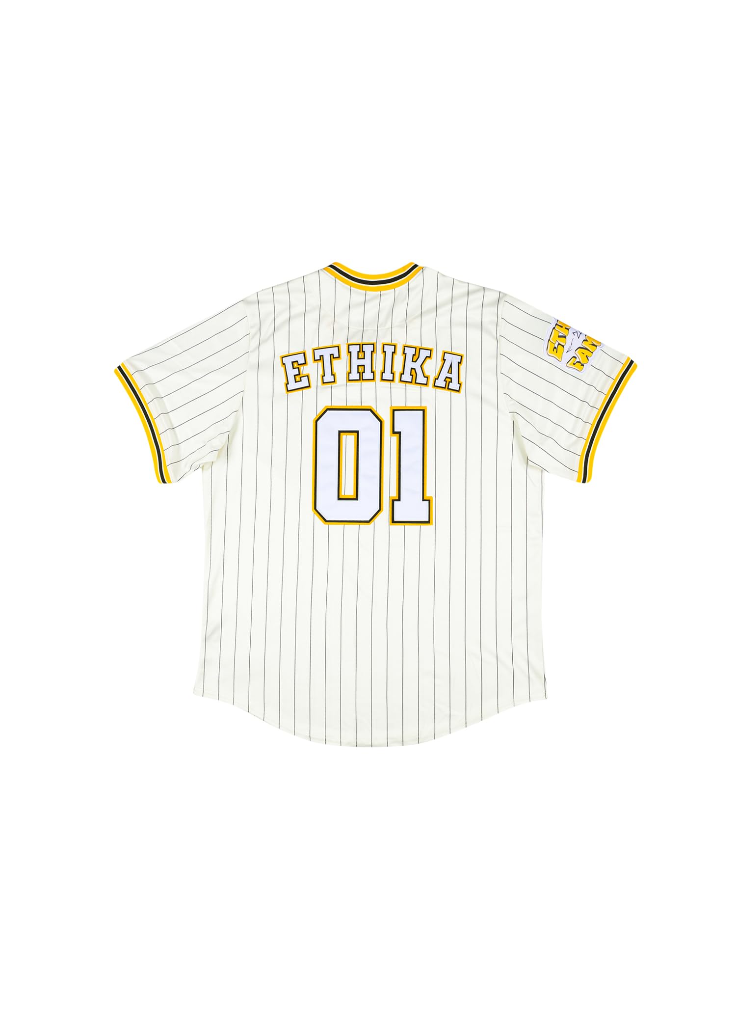 Ethika Boy's Baseball Jersey | Upper Case (AST, Small) Assorted
