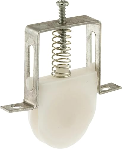 Miniatura 8 de Columbia - Rodillo de puerta corrediza para puerta, rueda de nailon, montaje de rodillo de puerta mosquitera, rueda delgada de rodamiento de bolas