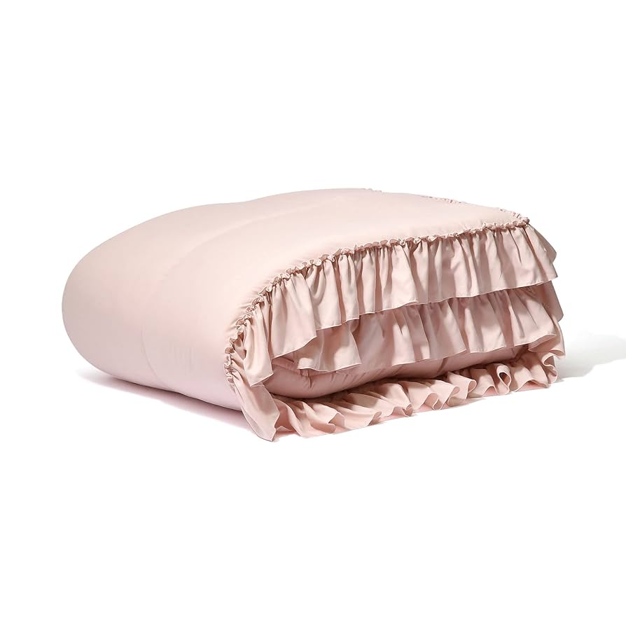 Francfrancかんたん寝具セット フリル セミダブル ピンク Francfranc｜【オンラインショップ限定】かんたん寝具セット
