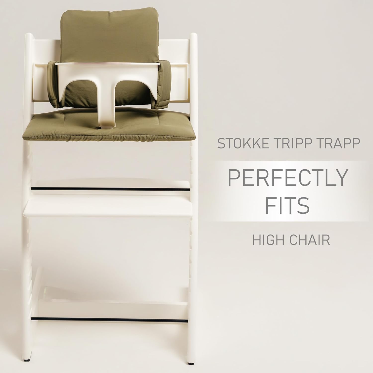 Cushion Compatible with Stokke Tripp Trapp - Waterproof Soft Seat Cushion for Infants, Babies & Toddlers - High Chair Accessories, Easy to Install, Easy to Clean – Enchanted Forest