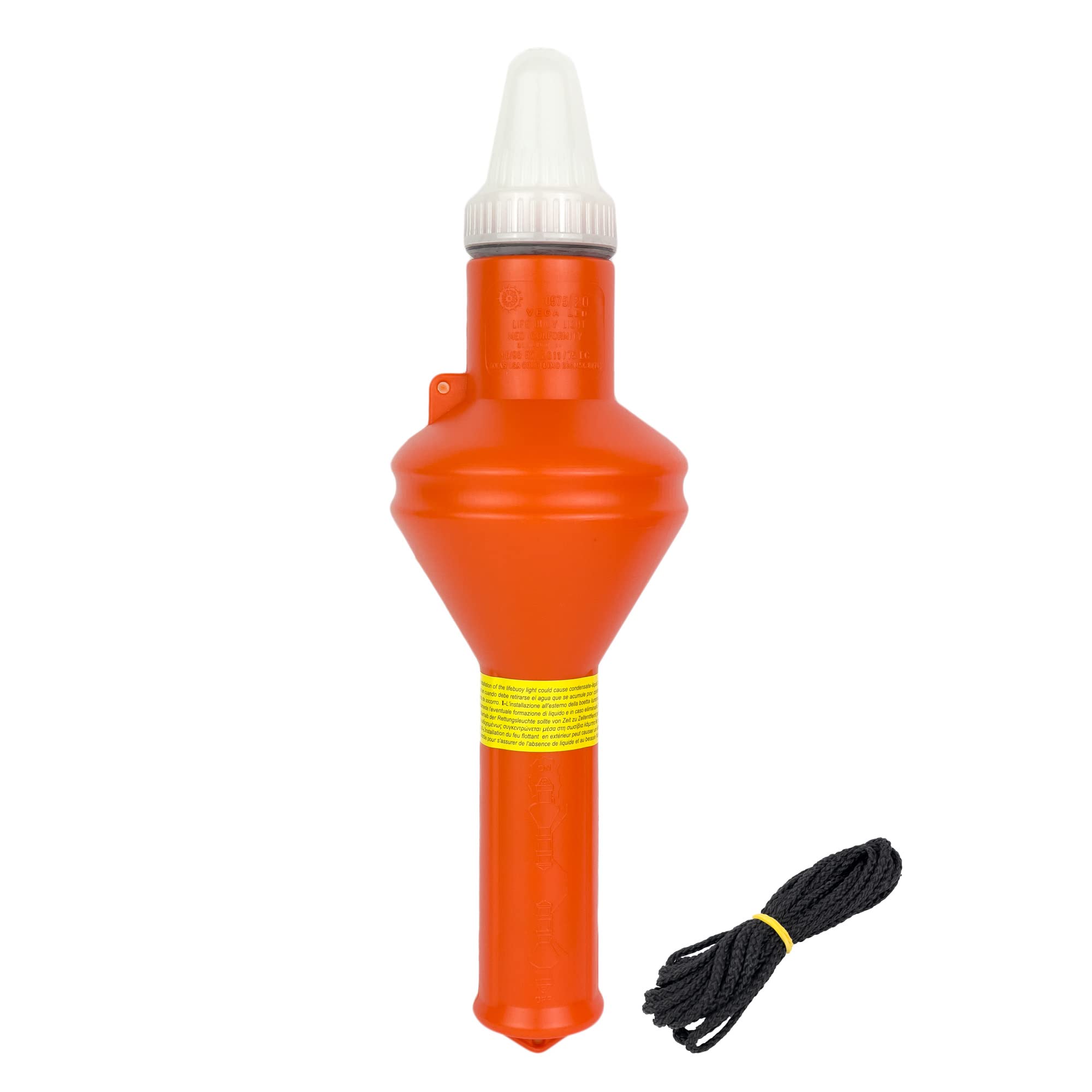 GATE14® Leuchtende Schwimmhilfe für Schwimmring mit automatischer Zündung für Kippen.