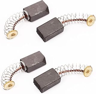 Aexit 2 Pairs Mounts & Accessories 12x8x5mm Carbon Brushes Power Tool for Electric Hammer Accessories Drill Motor