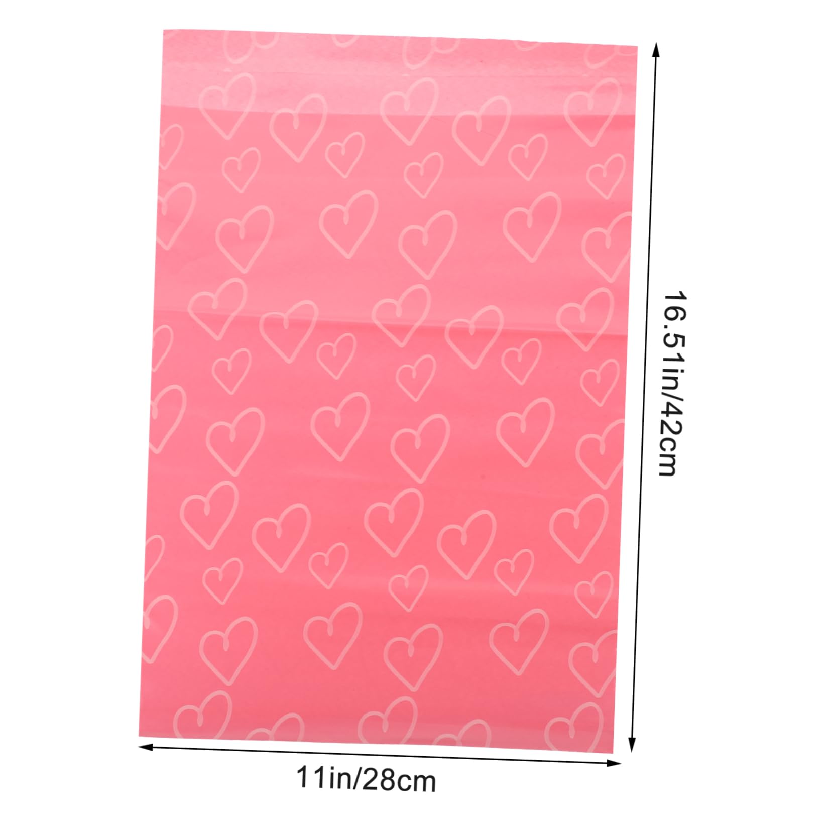 Healeved Women Supply 100pcs Sanitary Bags Pink Packaging Overnight Pads for Women Feminine Care