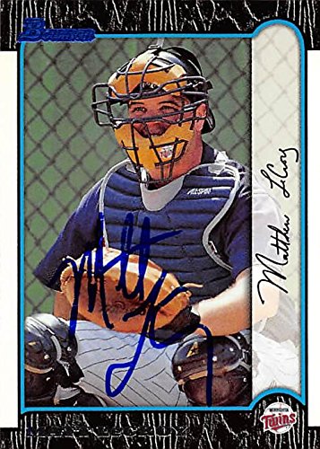 Sports Memorabilia Autograph Warehouse 270094 Matthew LeCroy Autographed Baseball Card - Minnesota Twins, FT 1999 Bowman - No. 210 Rookie