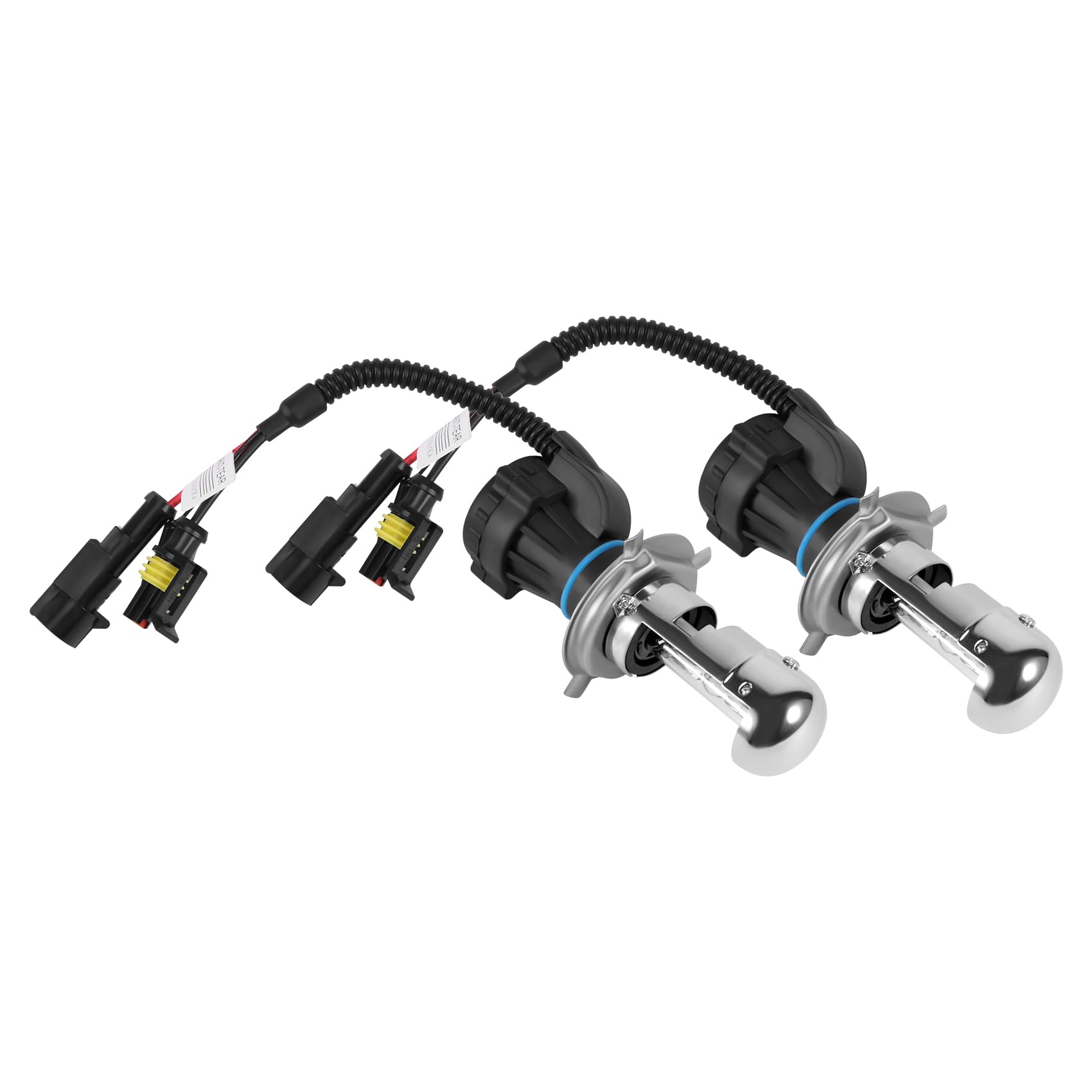 2X Lampadina AUTO HID BI-Xenon Beam HI/LOW Bulb H4 (55W, 6000K)