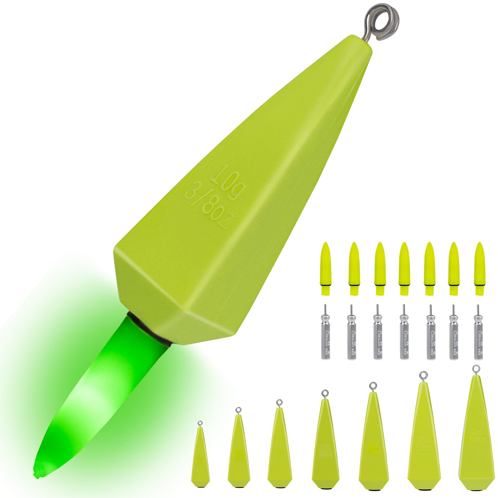 Fishing Practice Plug Set | 6 Rubber Casting Weights For Beginners | Improve Casting Skills Anywhere