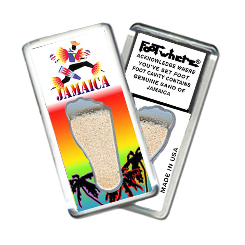 Souvenir de Jamaïque Footwhere un cadeau idéal pour voyageur