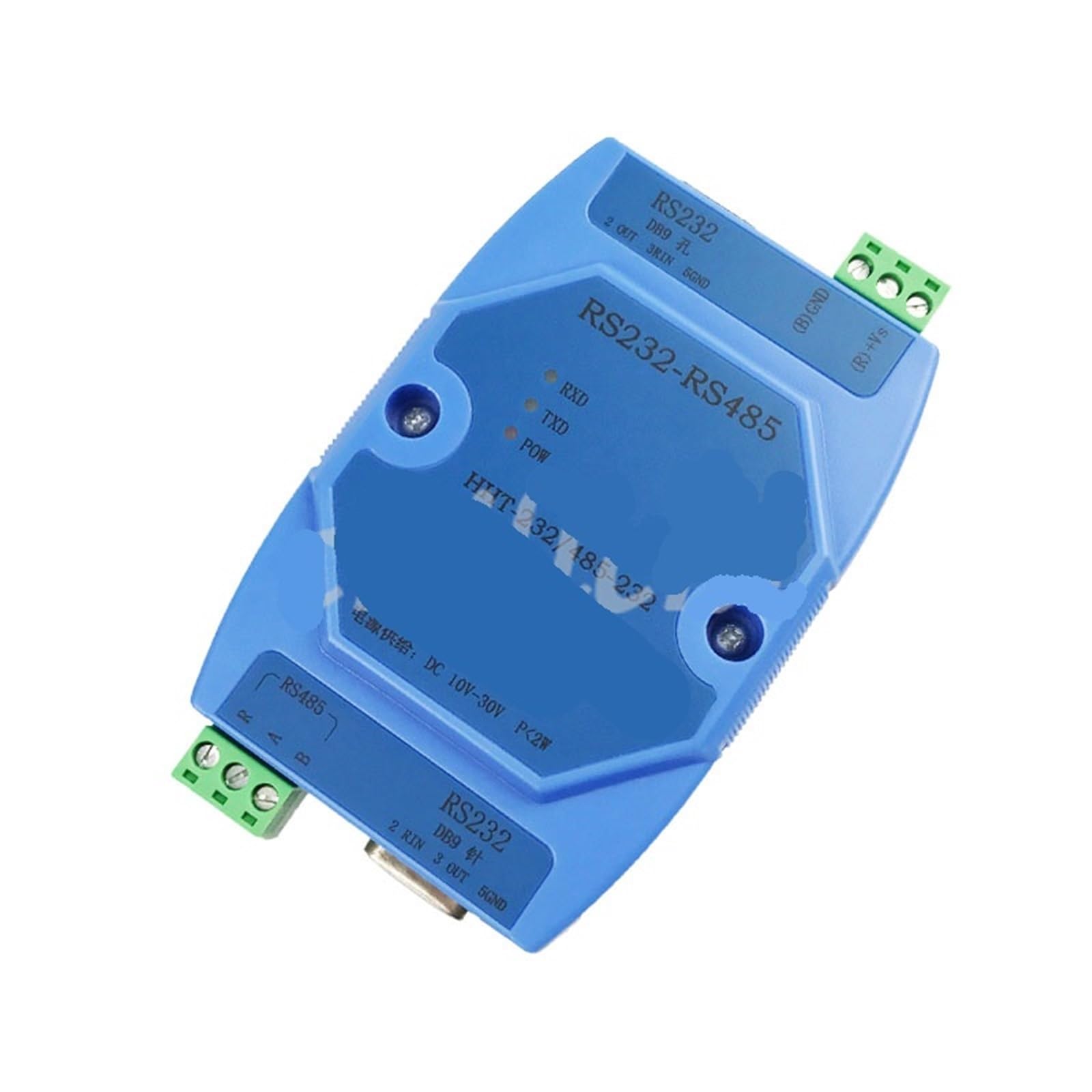 Convertisseur RS232 vers RS485 avec isolation active pour protection de communication industrielle