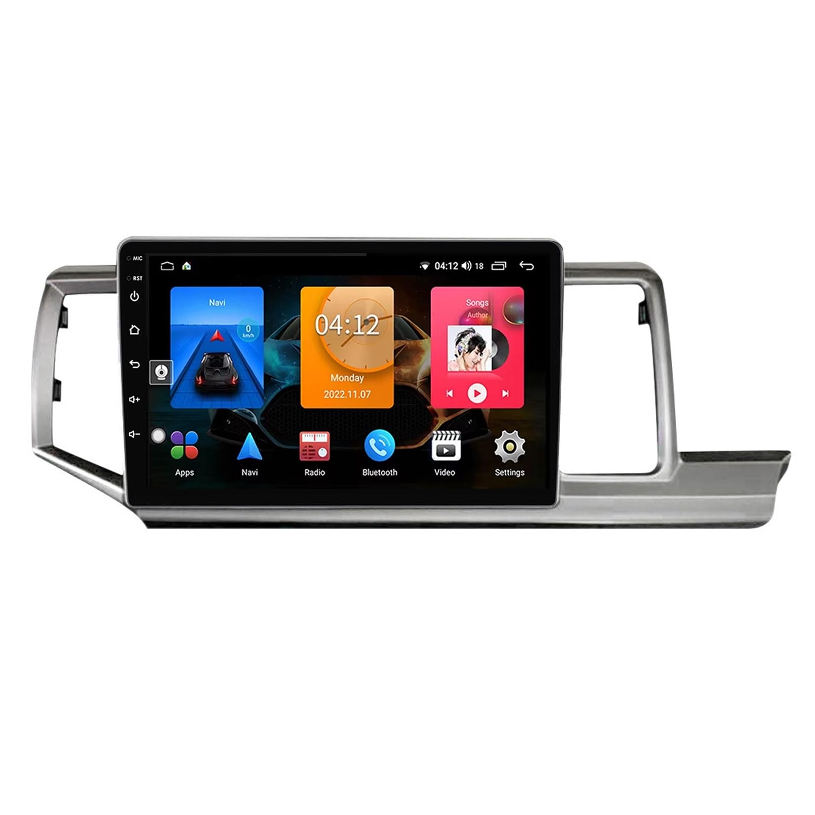 Radio samochodowe z systemem Android 2 Din do Honda Stepwgn 2009-2015 ekran dotykowy 10-calowy nawigacja GPS nawigacja satelitarna multimedialny odtwarzacz wideo z Bluetooth 4G WiFi FM RDS DSP(Y1
