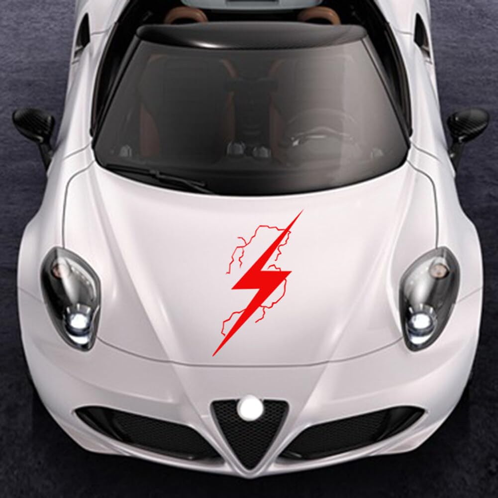 HUWANDE 4 Calcomanías De Vinilo Para Automóvil, Marcas De Garra Para Hombres, Gráficos De Cejas De Luz De Automovil Material Pvc Rojo