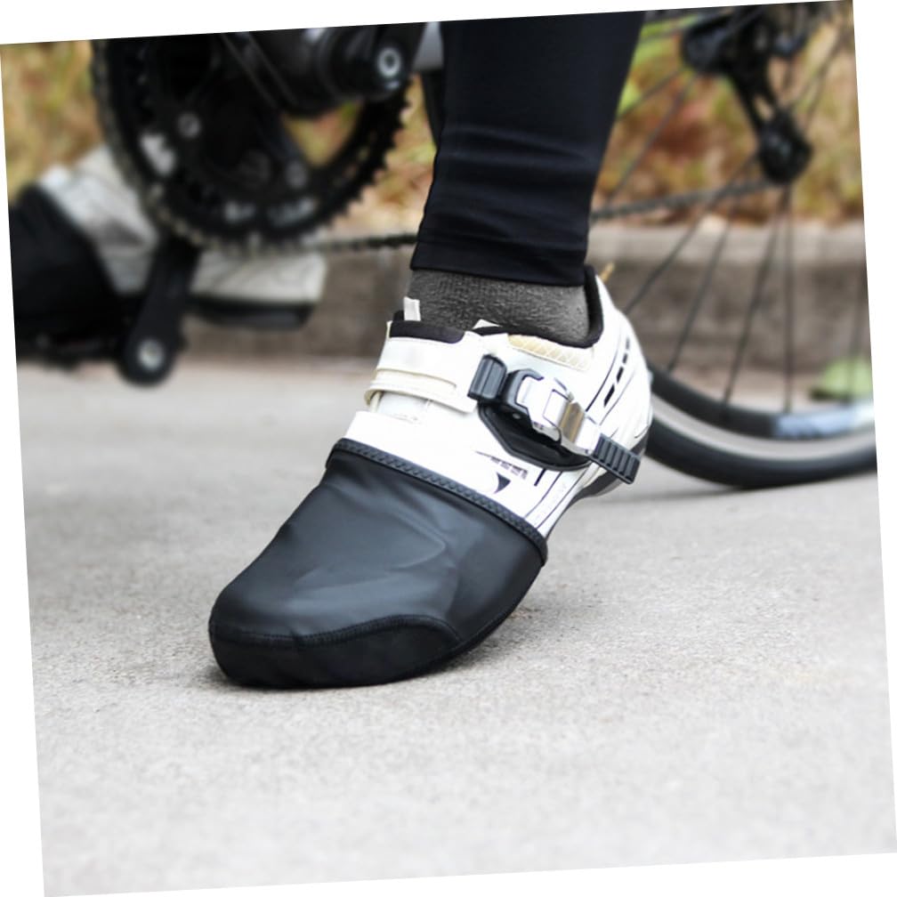 HANABASS 3 Pares Cubre Puntas de Ciclismo cubrezapatillas de Ciclismo MTB Accesorios Cubierta de Zapato Caliente Cubre Zapatos para Ciclismo Exterior Cubierta del Zapato Establecer Bloqueo