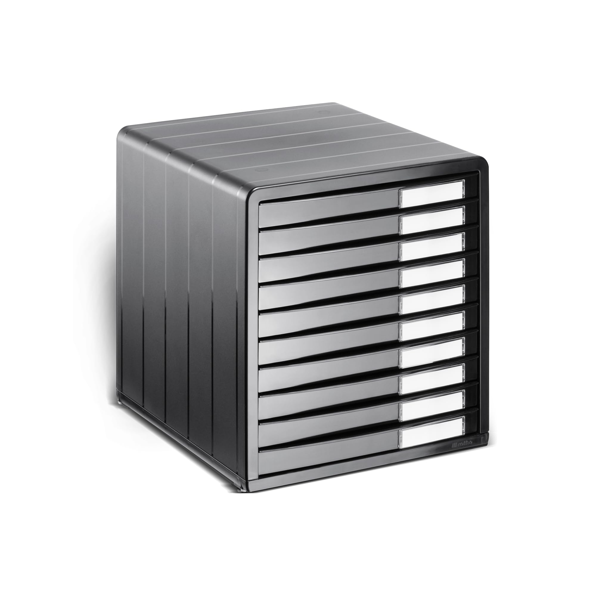 rotho timeless boîte bureau 10 tiroirs