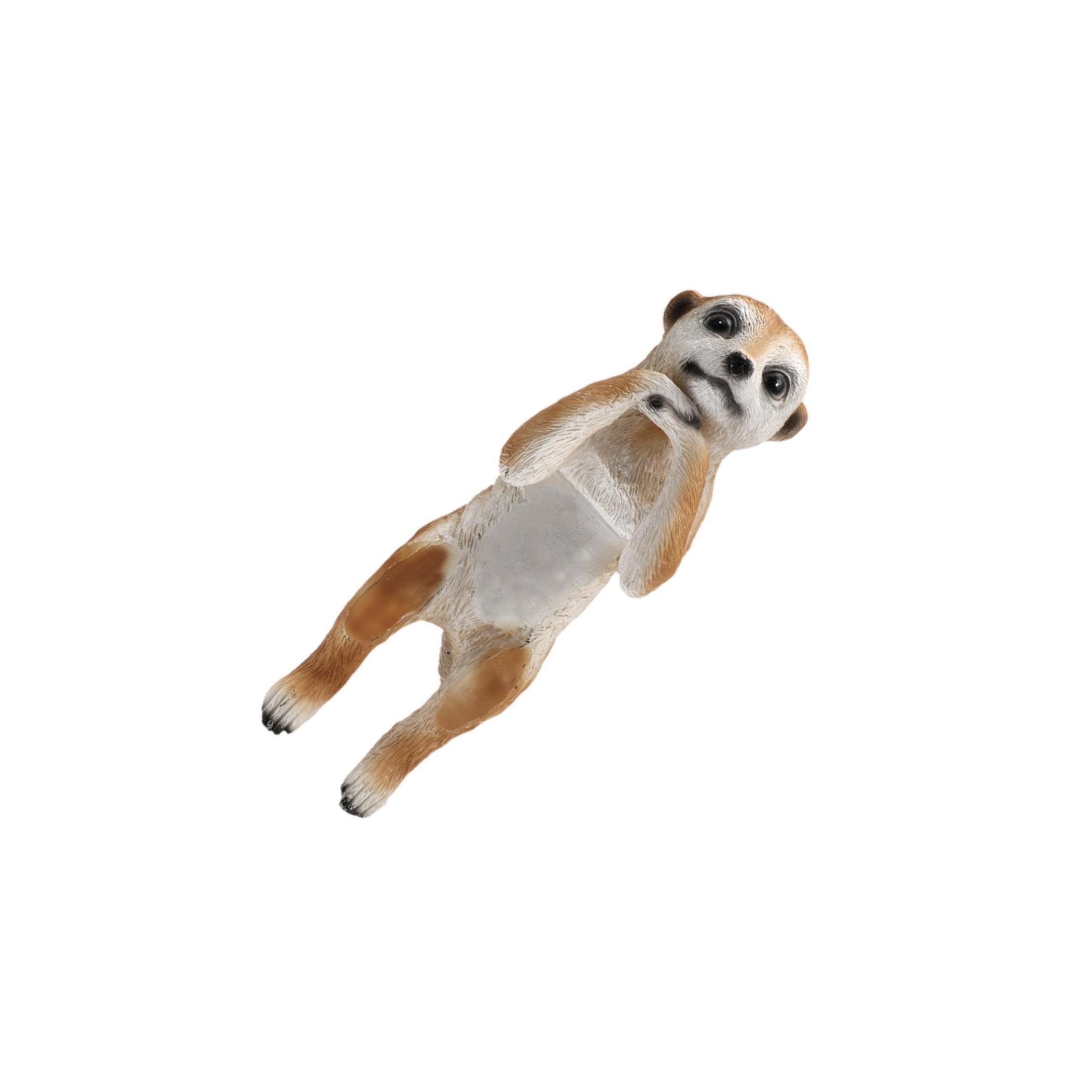 Quxvuis Meerkat Garden Animal Statue Fine Workmanship Smooth Resin Home And Garden Decor Meerkat Sculpture Is Made Of Resin Animal Statue For Creative, Style A
