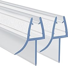 HNNHOME Set of 2 Shower Door Seal for Glass 4-6 mm Thick Up to 20 mm Clearance