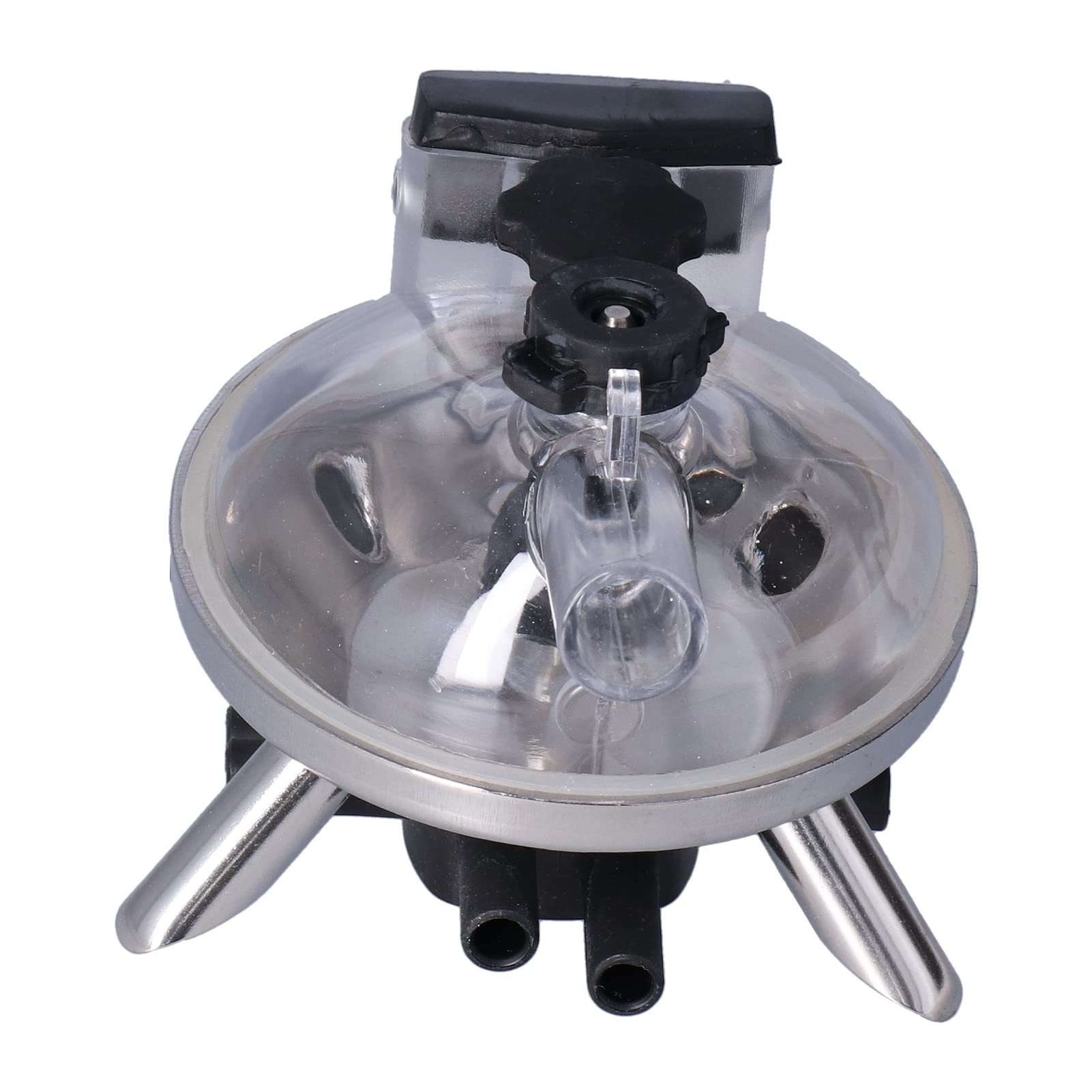 Collecteur De Lait De Vache, Accessoire De Machine à Traire De Ferme Efficace De 240 ML avec Base en Acier Inoxydable