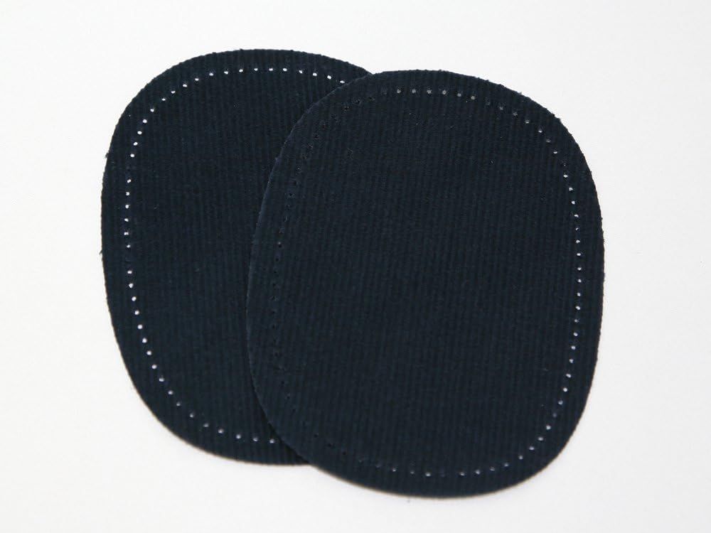 Prym Iron-On Cord Corduroy Elbow/Knee Patches Navy Blue (2pk)