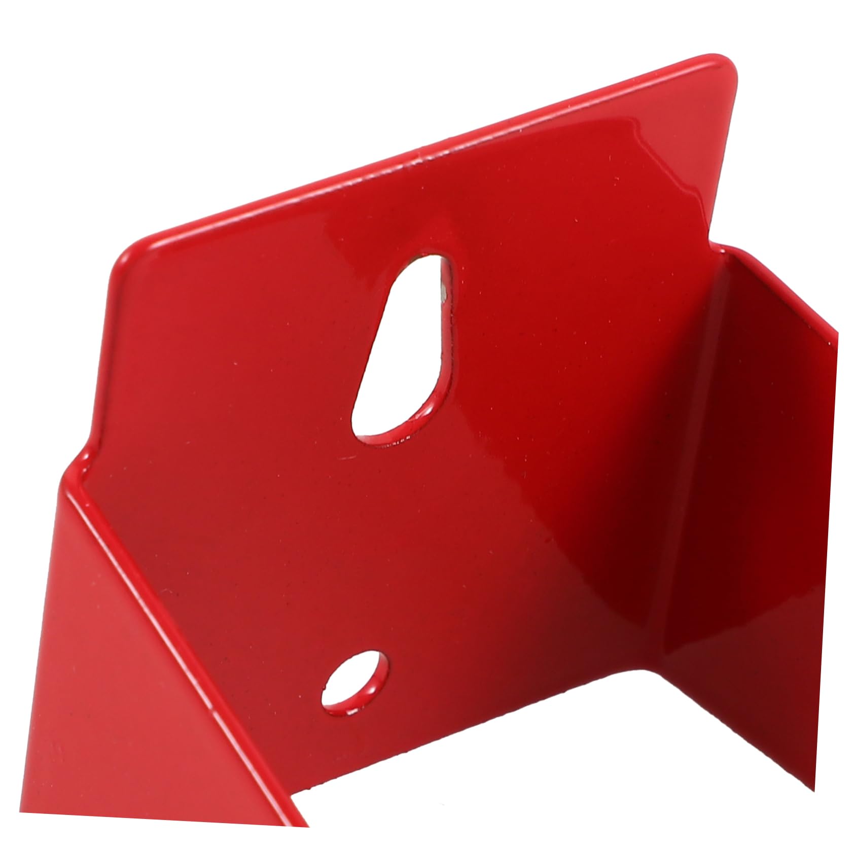 Cabilock Crochets Porte-extincteur Métal Rouge 4pcs Support Mural pour Extincteurs 1-4kg